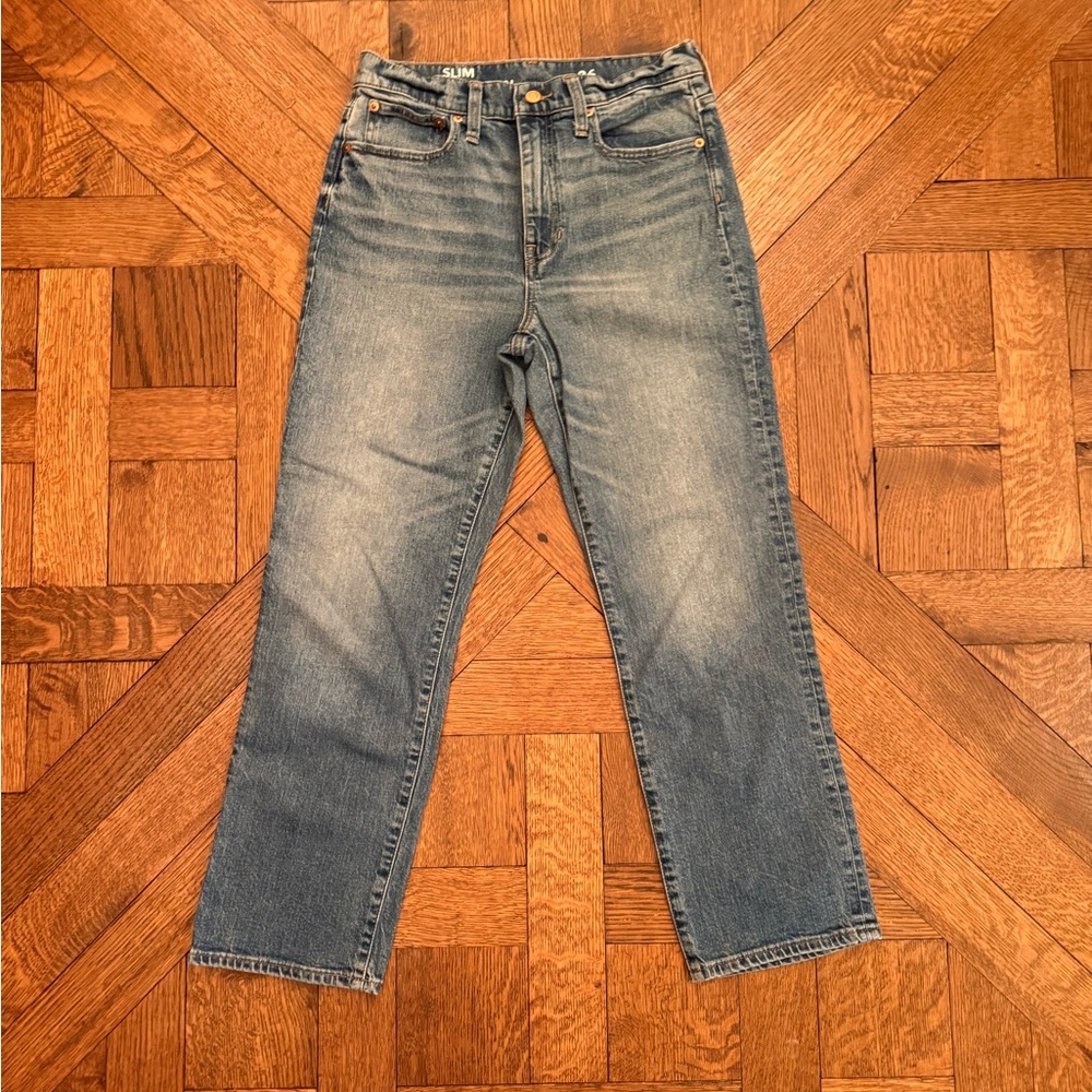 J. Crew- Slim Boyfriend Jean - Classic Straight Fit, size 26